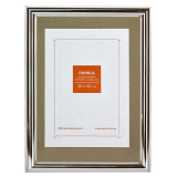 Фоторамка со стеклом, 30*40 112 RP, серебро