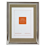 Фоторамка со стеклом, 30*40 112 RP, серебро