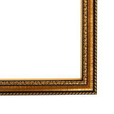 Рама для картин (зеркал) пластик 30*40*2.8 см, Calligrata 644813, золото, арт. 5090314