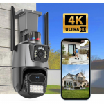 Камера видеонаблюдения, 4K WIFI IP, ночное видение, XYS-P11